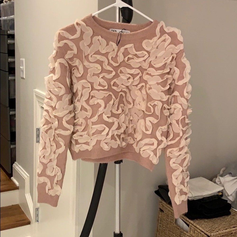 Zara sweater - Semi cropped length